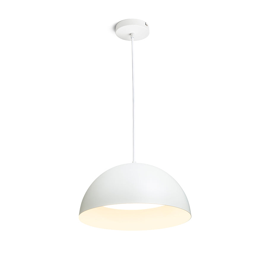 GLADYS 40 závěsná bílá/bílá 230V LED E27 30W