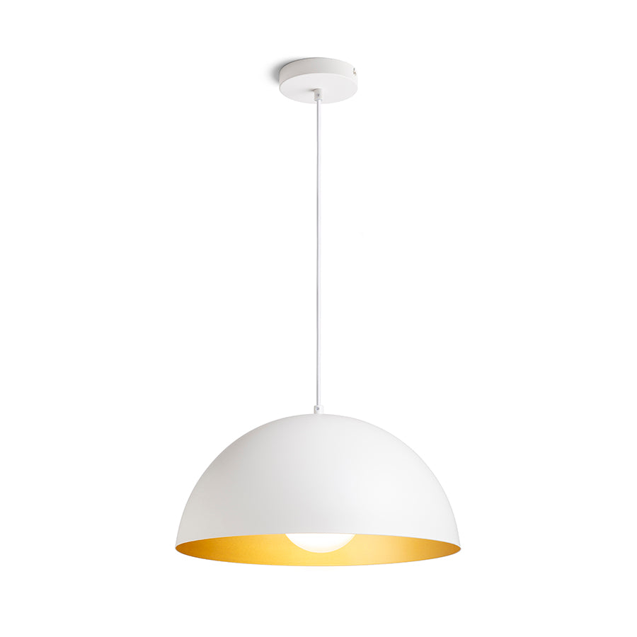 GLADYS 40 závěsná černá/bílá 230V LED E27 30W