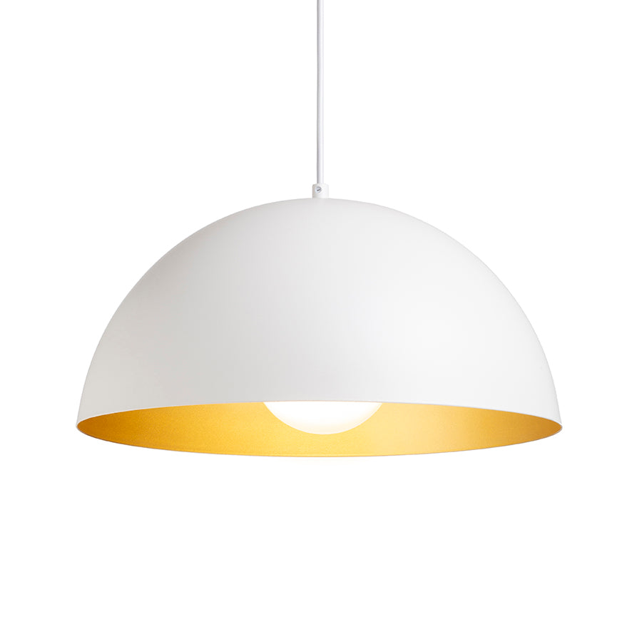 GLADYS 40 závěsná černá/bílá 230V LED E27 30W