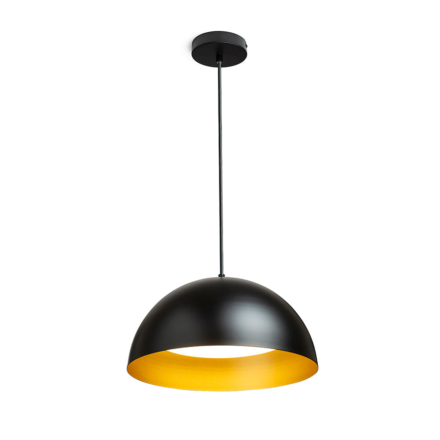 GLADYS 40 závěsná černá/bílá 230V LED E27 30W