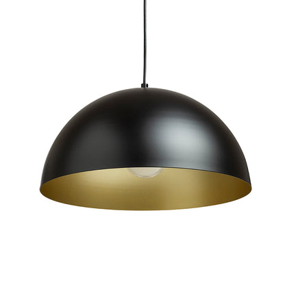 GLADYS 40 závěsná černá/bílá 230V LED E27 30W