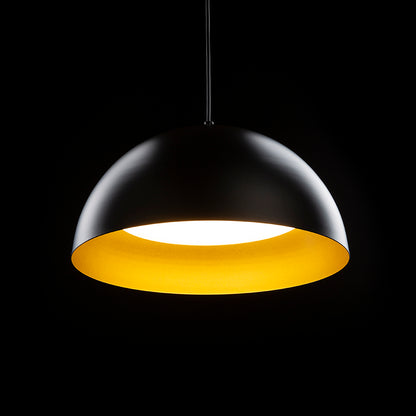 GLADYS 40 závěsná černá/bílá 230V LED E27 30W