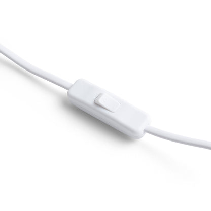 EMMETT stolní podstavec bílá chrom 230V LED E27 15W