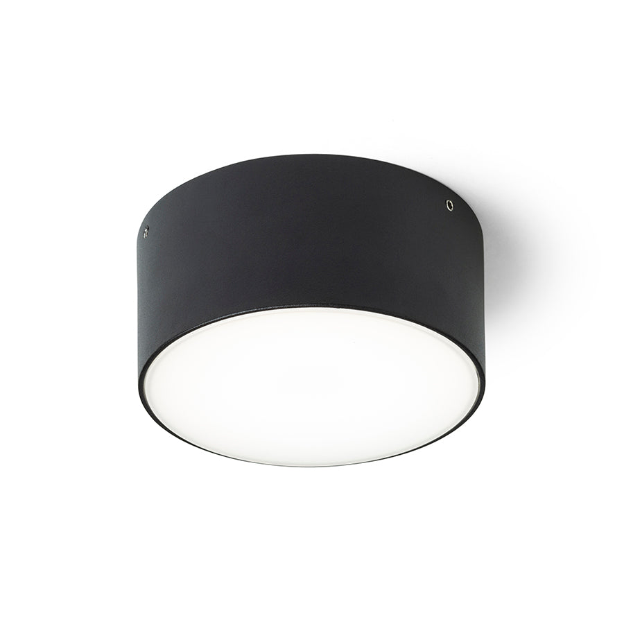 LARISA OUT 12 přisazená černá 230V LED 10W IP65 3000K 4000K 5700K