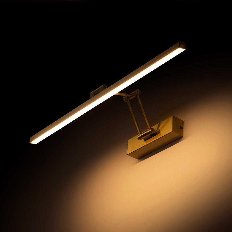 FRIDA 60 nástěnná staromosazná 230V LED 12W 3000K