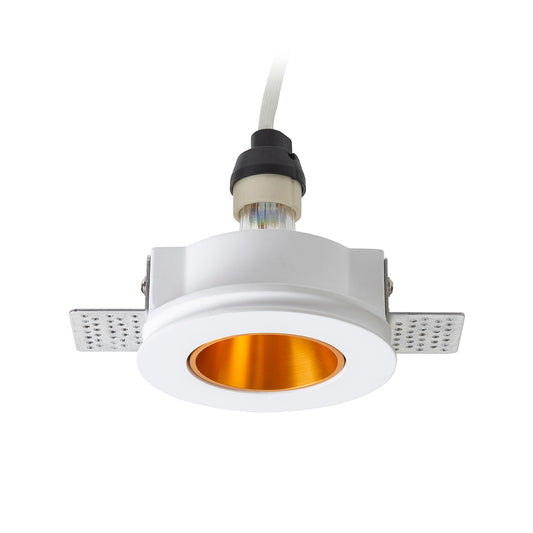 DAYTONA pevná sádrová/česaná mosaz 230V LED GU10 8W
