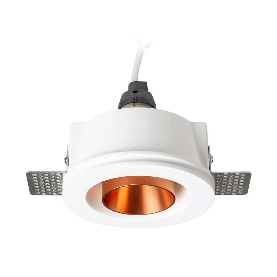 DAYTONA náklopná sádrová/česaná měď 230V LED GU10 8W