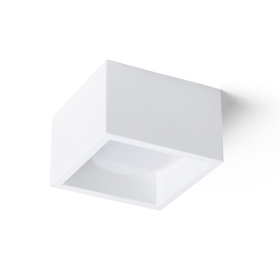 LOKA SQ přisazená sádrová 230V LED GX53 7W