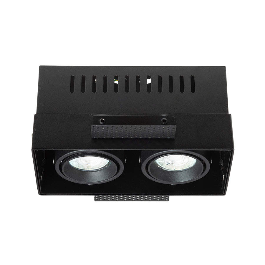 ELECTRA II GU10 frameless černá 230V LED GU10 8W
