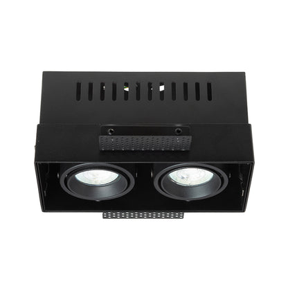 ELECTRA II GU10 frameless černá 230V LED GU10 8W