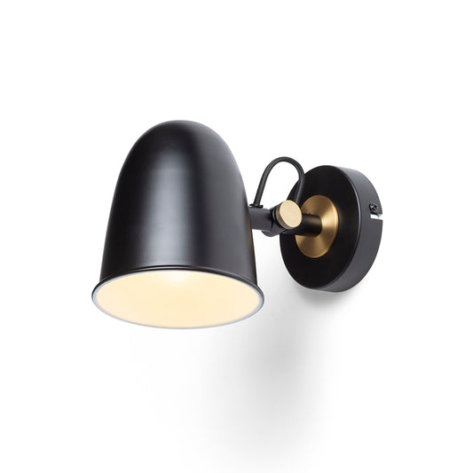 DANNY nástěnná bílá matný nikl 230V LED E14 5W