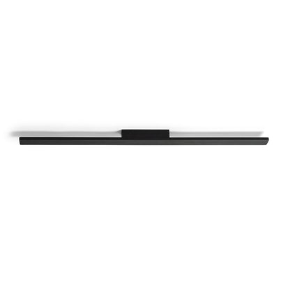BONAREA 104 nástěnná černá satinovaný akryl 230V LED 18W 120° IP54 3000K
