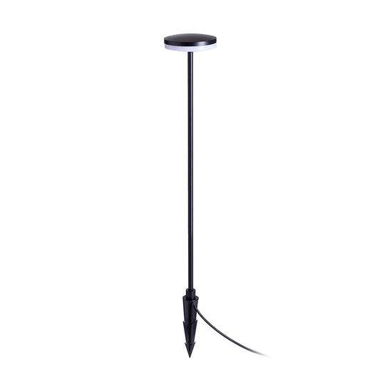 SEMPLICE 80 stojanová / na bodci černá matný akryl 230V LED 12W IP54 3000K