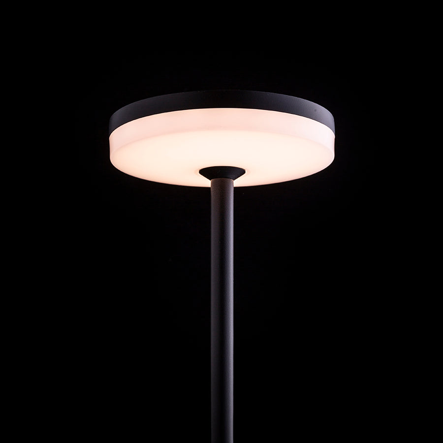 SEMPLICE 80 stojanová / na bodci černá matný akryl 230V LED 12W IP54 3000K