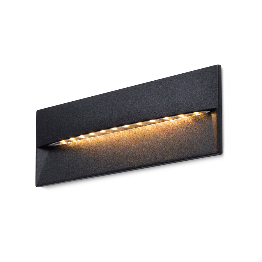 REP 18 zápustná černá 230V LED 6W 90° IP65 3000K