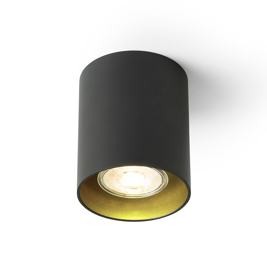 MANTOVA I stropní matná černá 230V LED GU10 7W