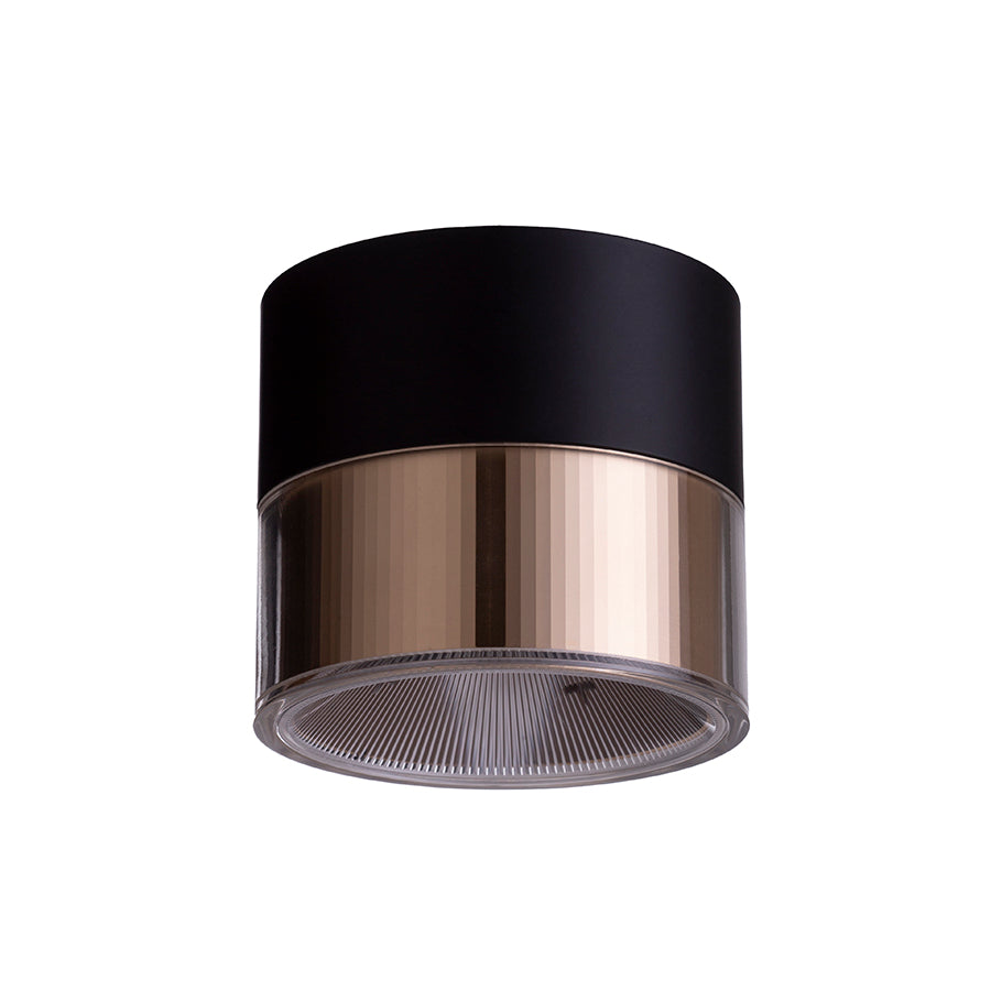 JUNIPER stropní černá/zlatá 230V LED 15W 30° 3000K
