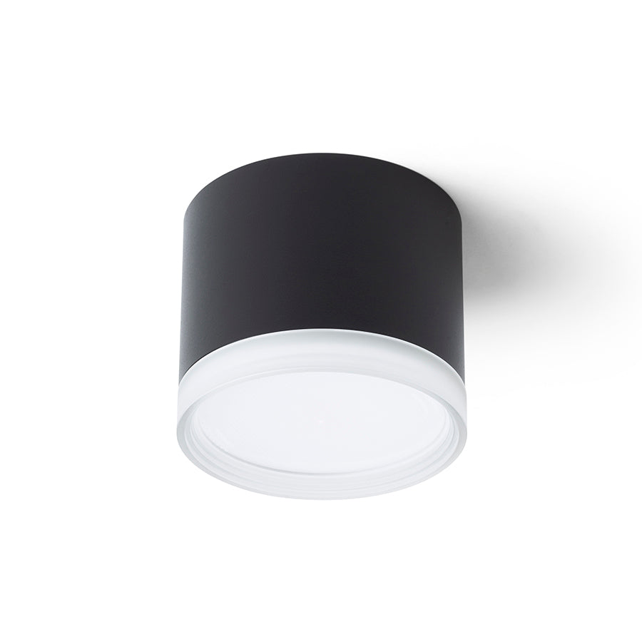 MEMA stropní černá satinovaný akryl 230V LED GX53 7W