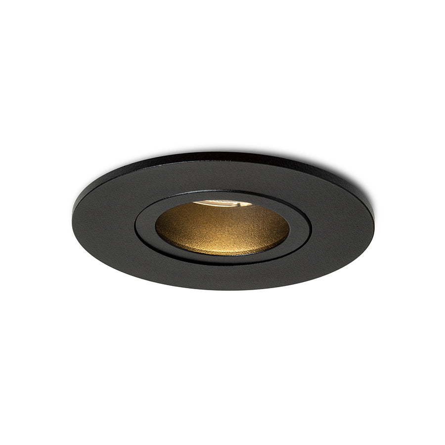 GALO R zápustná černá 230V LED GU10 9W IP65