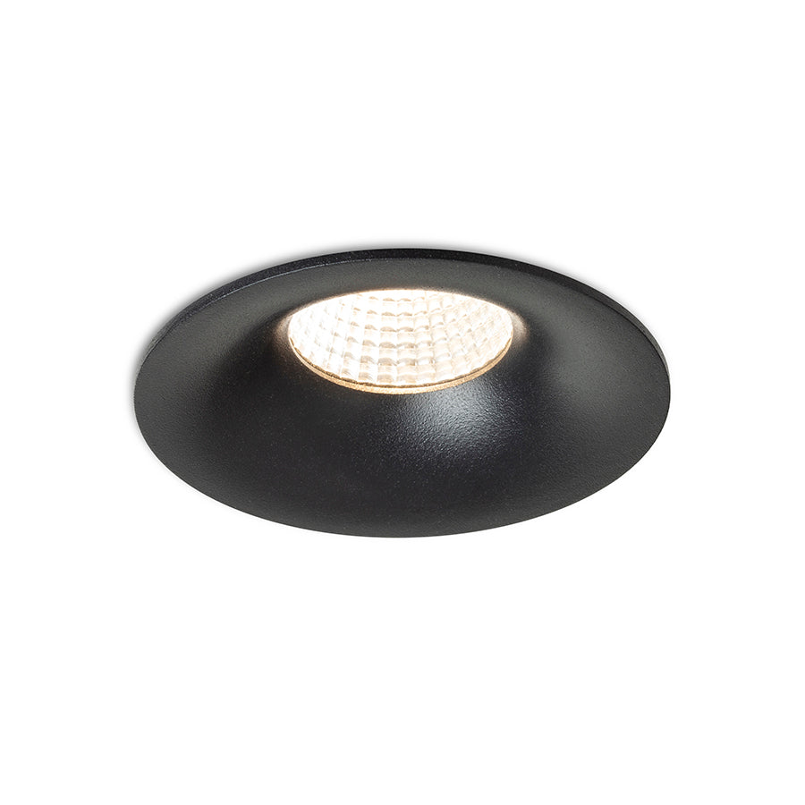 FLEUR IP54 DIMM zápustná černá 230V LED 15W 60° IP54 3000K