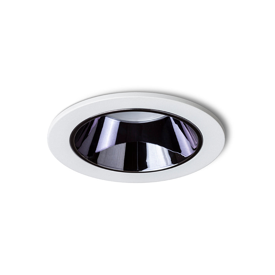 ANSEL zápustná bílá černý chrom 230V LED 12W 60° 3000K