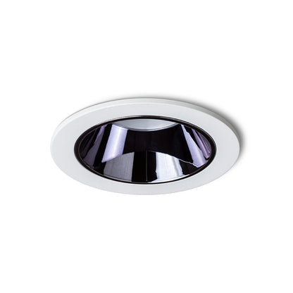 ANSEL zápustná bílá černý chrom 230V LED 12W 60° 3000K
