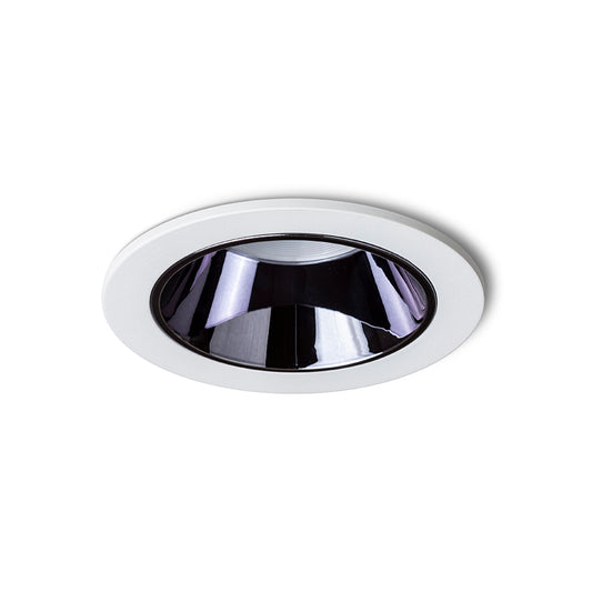 ANSEL zápustná bílá černý chrom 230V LED 12W 60° 3000K