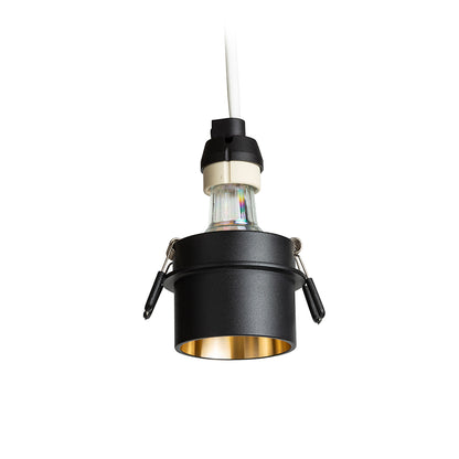 ORTA zápustná černá/zlatá 230V LED GU10 9W