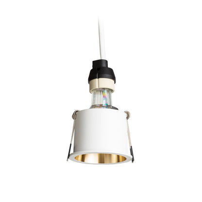 ORCO zápustná bílá/zlatá 230V LED GU10 9W