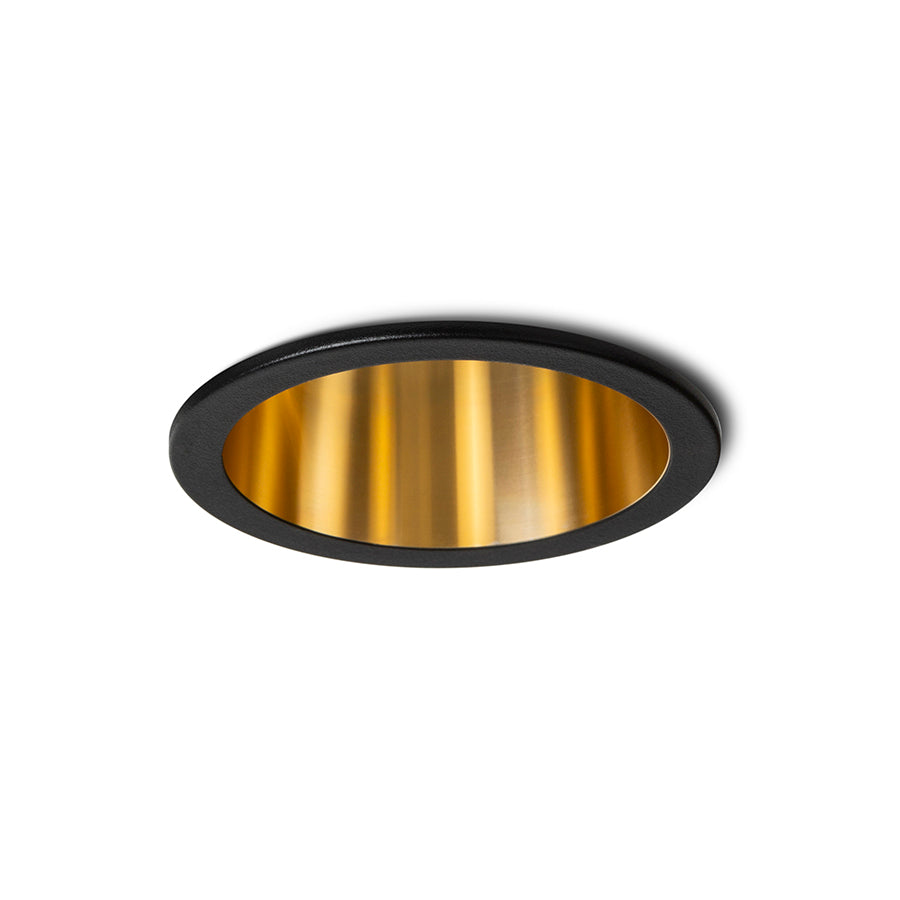 ORCO zápustná černá/zlatá 230V LED GU10 9W
