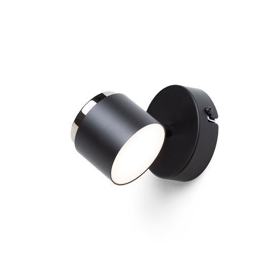 NOVA I nástěnná bílá chrom/mléčný akryl 230V LED 4.2W 3000K