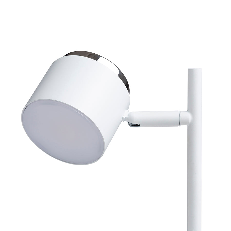 NOVA stolní černá chrom/mléčný akryl 230V LED 4.2W 3000K