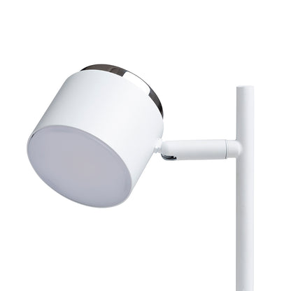 NOVA stolní bílá chrom/mléčný akryl 230V LED 4.2W 3000K