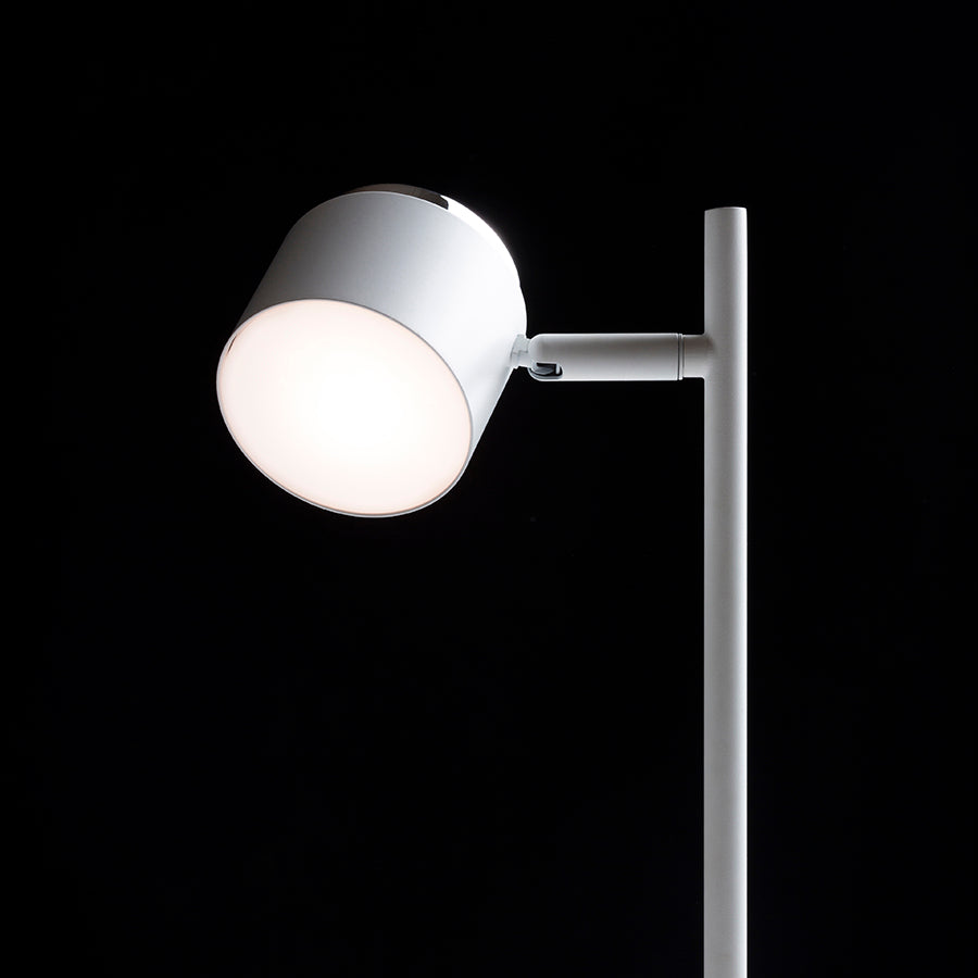 NOVA stolní bílá chrom/mléčný akryl 230V LED 4.2W 3000K