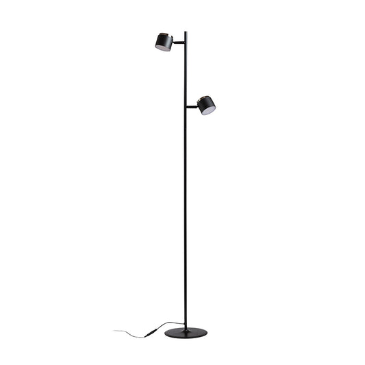 NOVA II stojanová bílá chrom/mléčný akryl 230V LED 2x3.5W 3000K