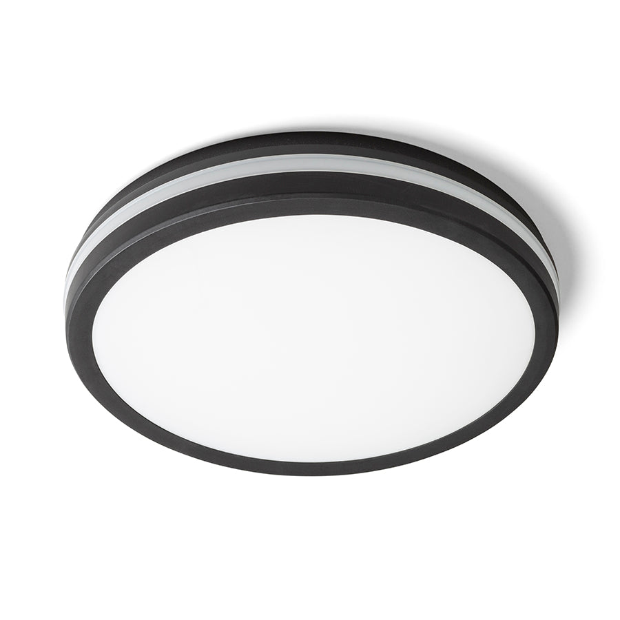 SONO 40 přisazená černá plast 230V LED 40W IP65 3000K 4000K 6000K