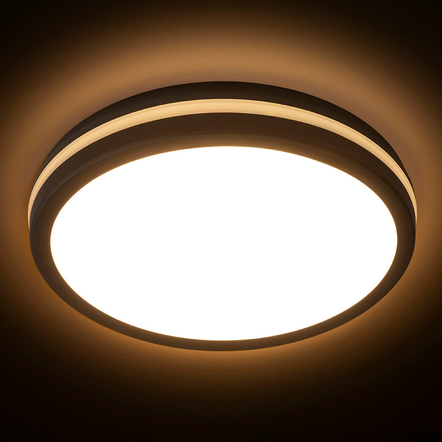 SONO 40 přisazená černá plast 230V LED 40W IP65 3000K 4000K 6000K