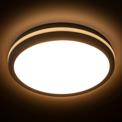 SONO 40 přisazená černá plast 230V LED 40W IP65 3000K 4000K 6000K