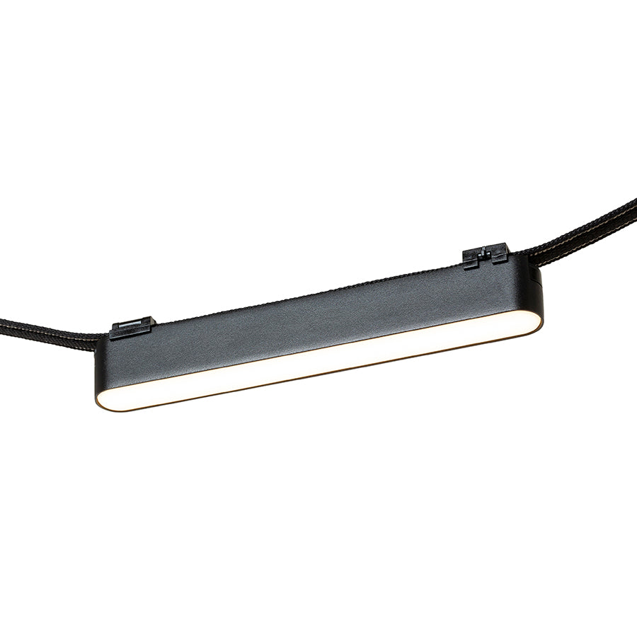 OXONIA 22 pro systém VEGA/WAVE černá 24= LED 12W 110° 3000K 4000K 5700K
