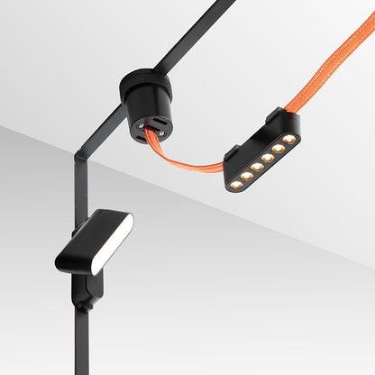 OXONIA 11 náklopná pro systém VEGA/WAVE černá 24= LED 6W 110° 3000K 4000K 5700K