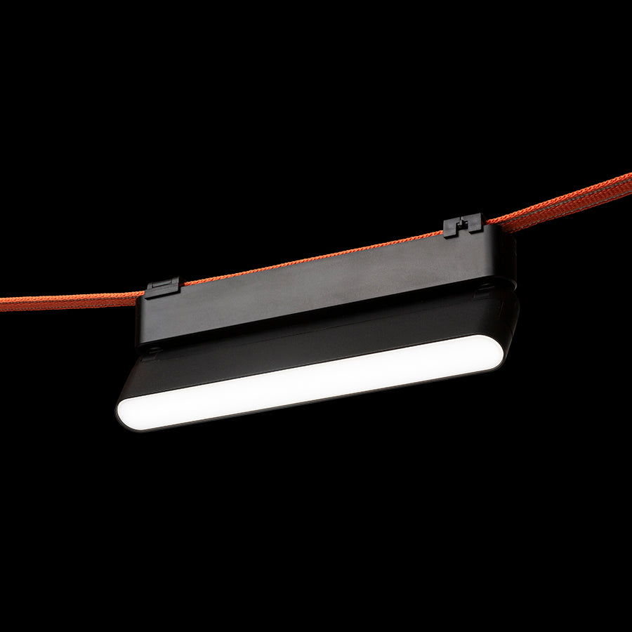 OXONIA 22 náklopná pro systém VEGA/WAVE černá 24= LED 12W 110° 3000K 4000K 5700K