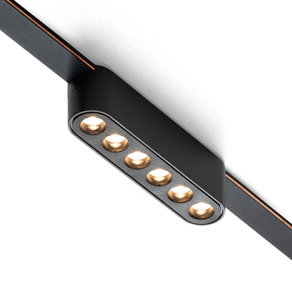 OXANA 11 pro systém VEGA/WAVE černá 24= LED 6W 24° 3000K 4000K 5700K