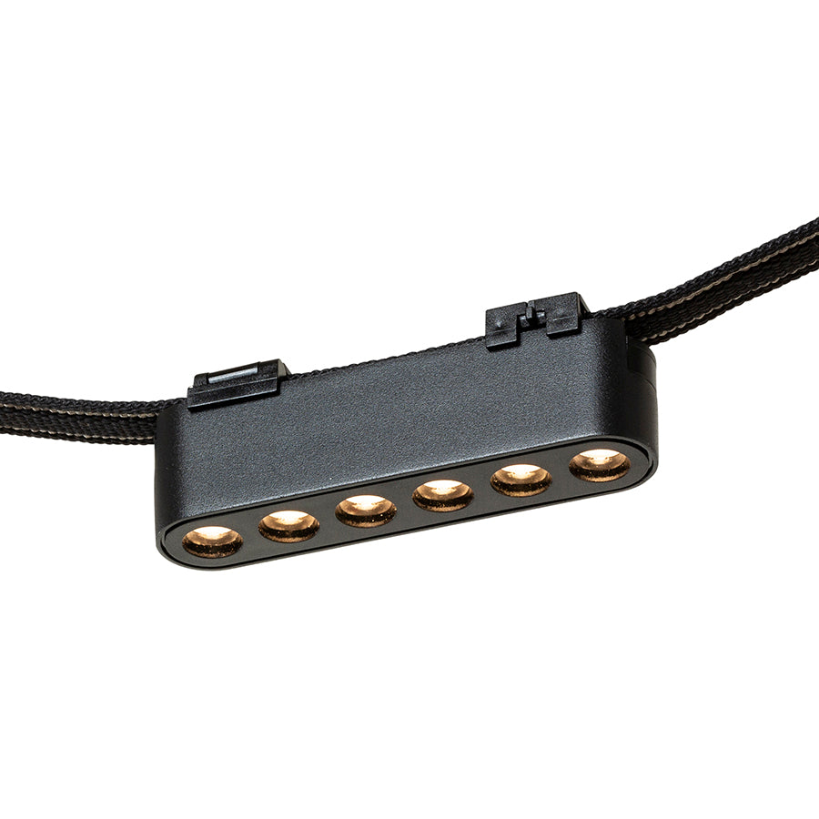 OXANA 11 pro systém VEGA/WAVE černá 24= LED 6W 24° 3000K 4000K 5700K