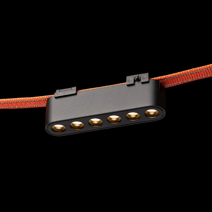 OXANA 11 pro systém VEGA/WAVE černá 24= LED 6W 24° 3000K 4000K 5700K
