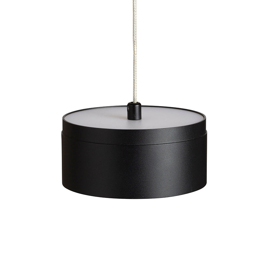 SFERA DIMM závěsná černá 230V LED 15+9W 3000K