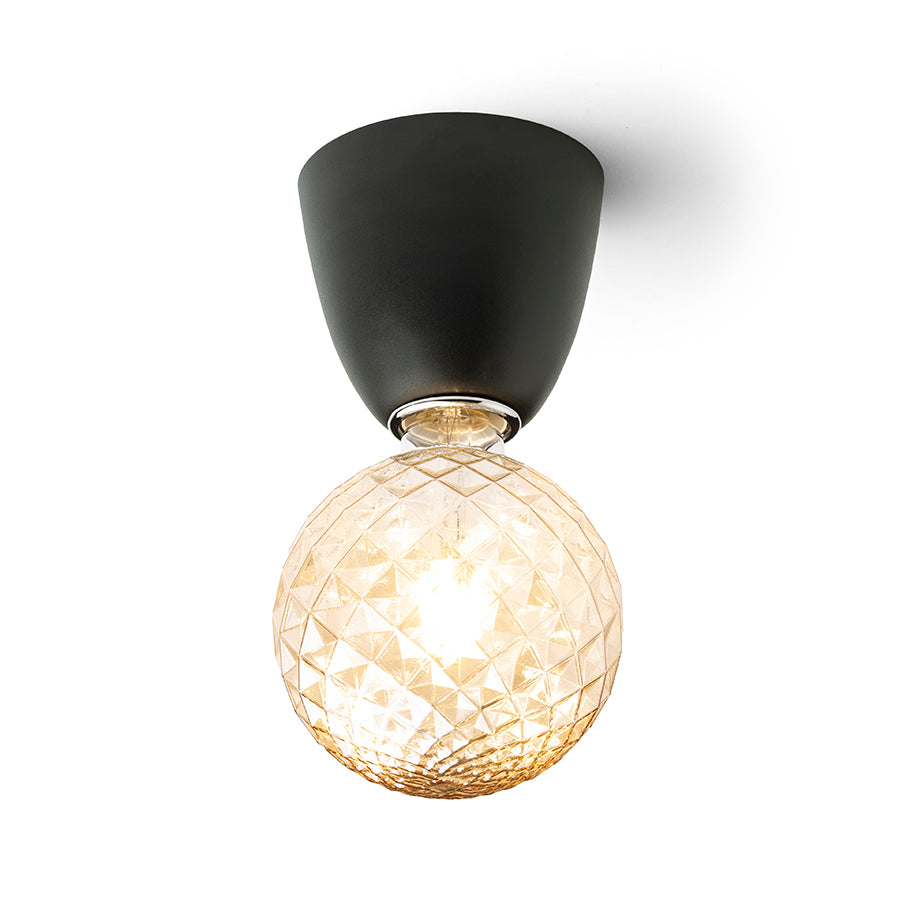 REACH stropní černá 230V LED E27 11W