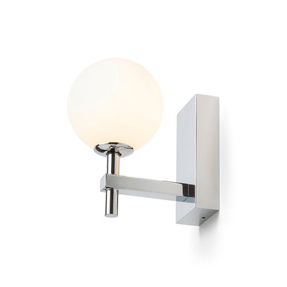 PEGGY nástěnná chrom/opálové sklo 230V LED G9 6W IP44