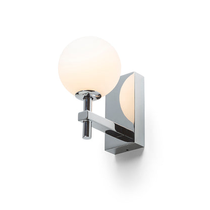 PEGGY nástěnná chrom/opálové sklo 230V LED G9 6W IP44