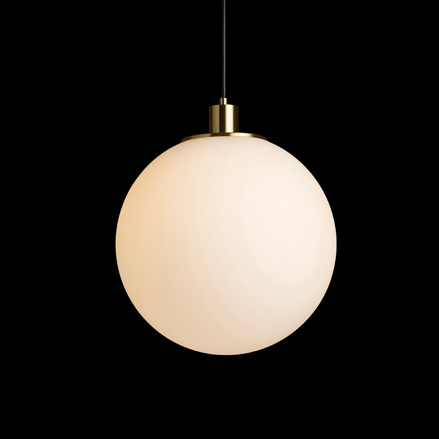 BOULDER 30 závěsná čiré sklo/černá 230V LED E27 15W