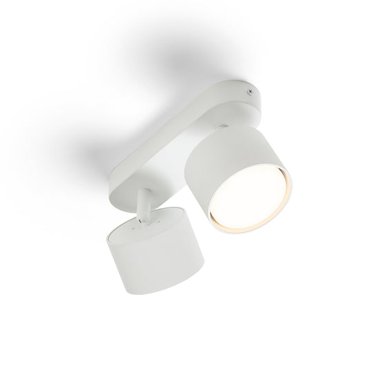 PIXEL II přisazená černá 230V LED GX53 2x7W